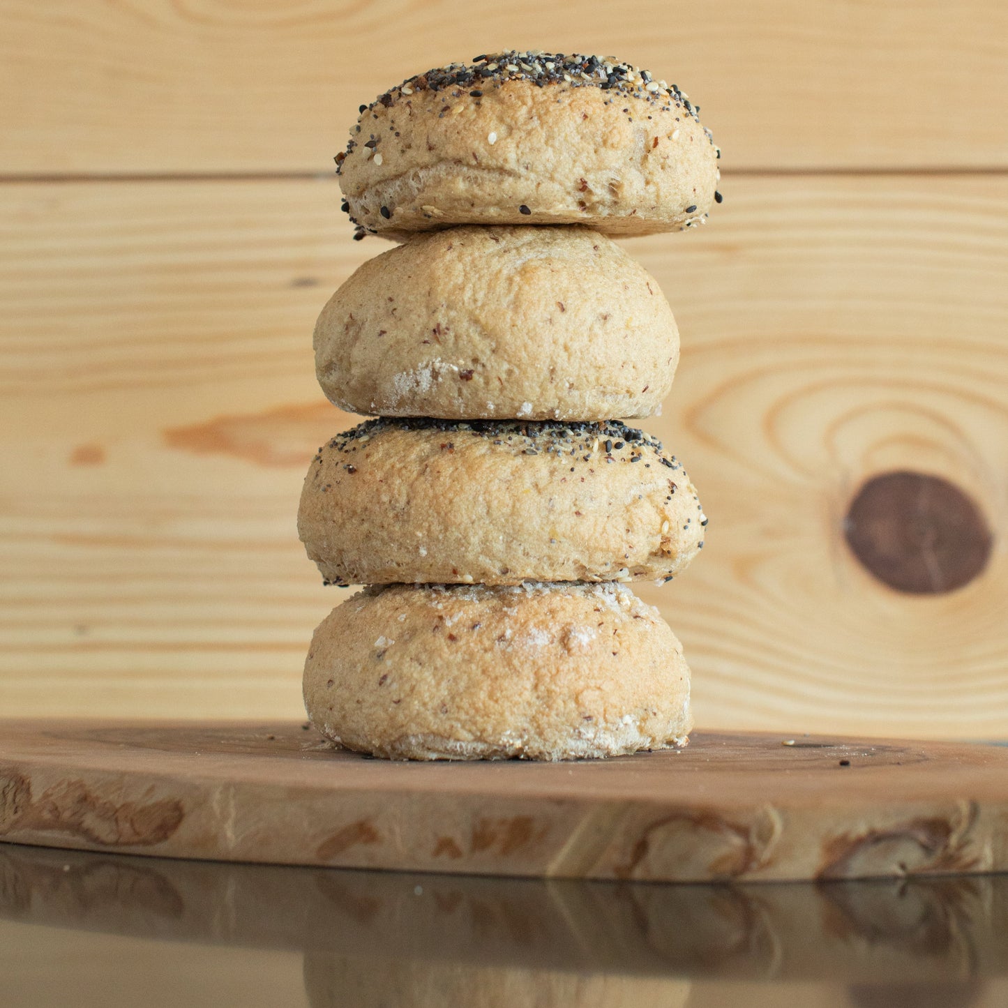 All organic gluten-free bagels